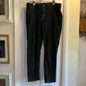 Put that sparkle in your outfit with black jeans